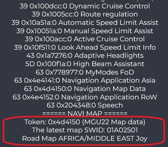 hu-h5 bmw konwersja zmiana regionu sfa secure token USA bliski wschod AFRICA MIDDLE EAST